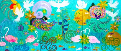 IL ETAIT UNE FOIS / ONCE UPON A TIME - a Paint Artowrk by FLOD